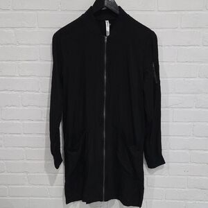 RVCA Black Zip-Up Jacket